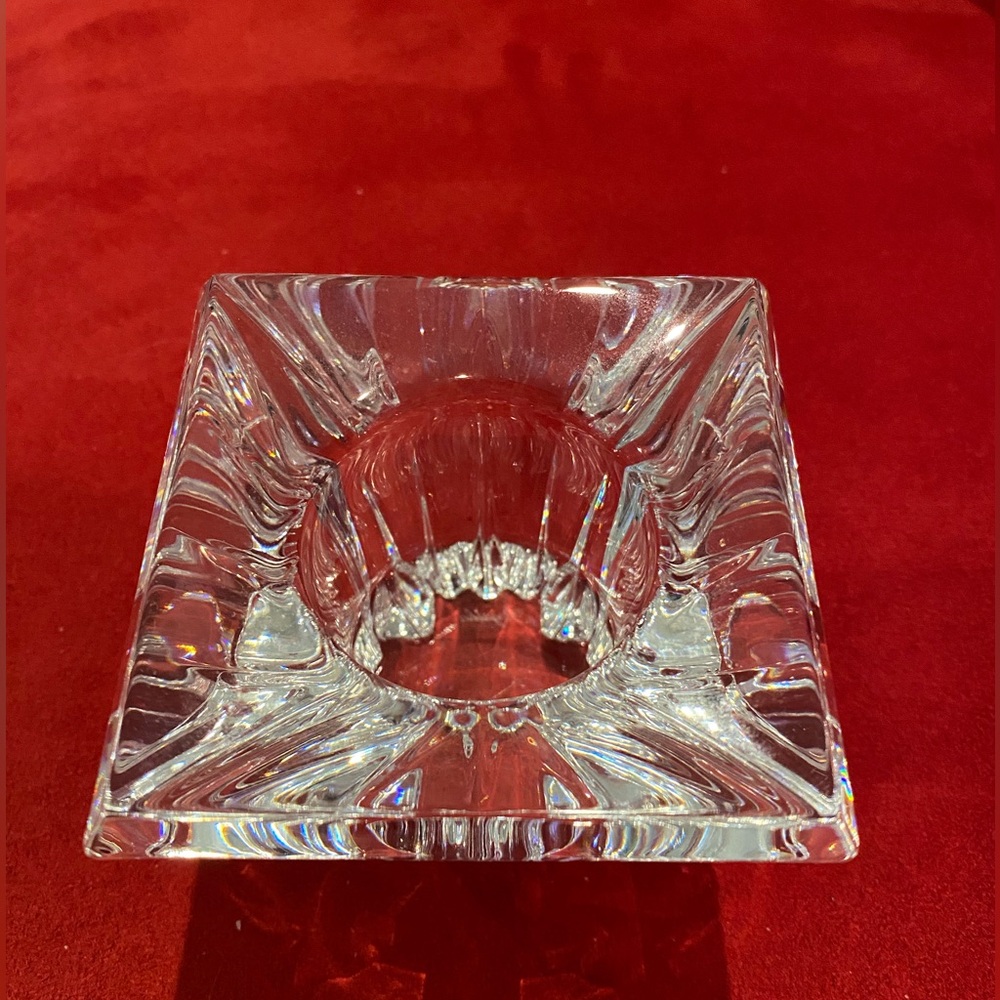 Rogaska Crystal multi-faceted votive holder - collection piece, never used - Picture 4 of 11